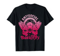 Antisocial Butterfly Moth Gothic Dark T-Shirt - Graphic Print Men Women - T-Shirt, Sweatshirt, Hoodie