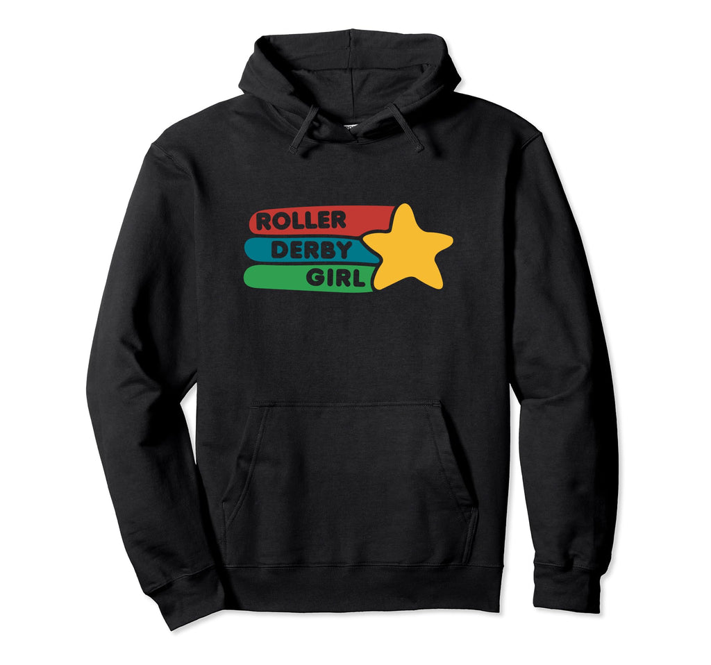 Roller Derby 80S Hoodies Hoodie - Casual Everyday Wear Men Women - T-Shirt, Sweatshirt, Hoodie