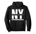 West Hills Ny Urban Coordinates Hoodie - Fun Novelty Design for Adults - T-Shirt, Sweatshirt, Hoodie