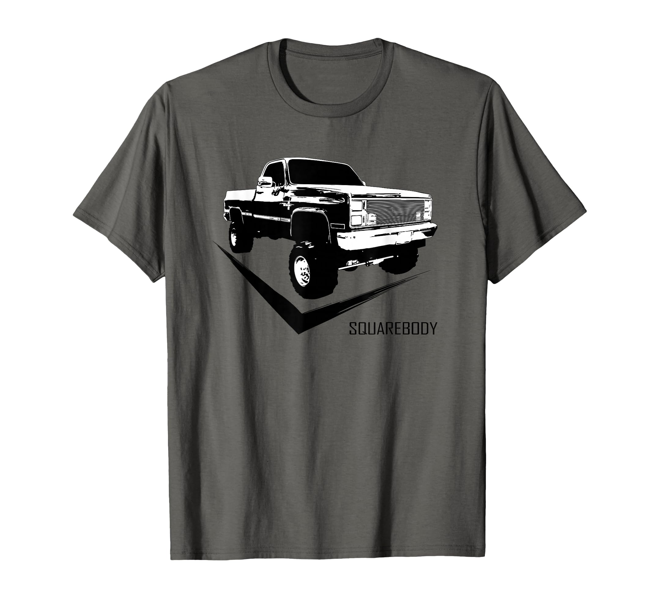 Squarebody Square Body Truck T-Shirt - Unique Graphic Men Women - T-Shirt, Sweatshirt, Hoodie