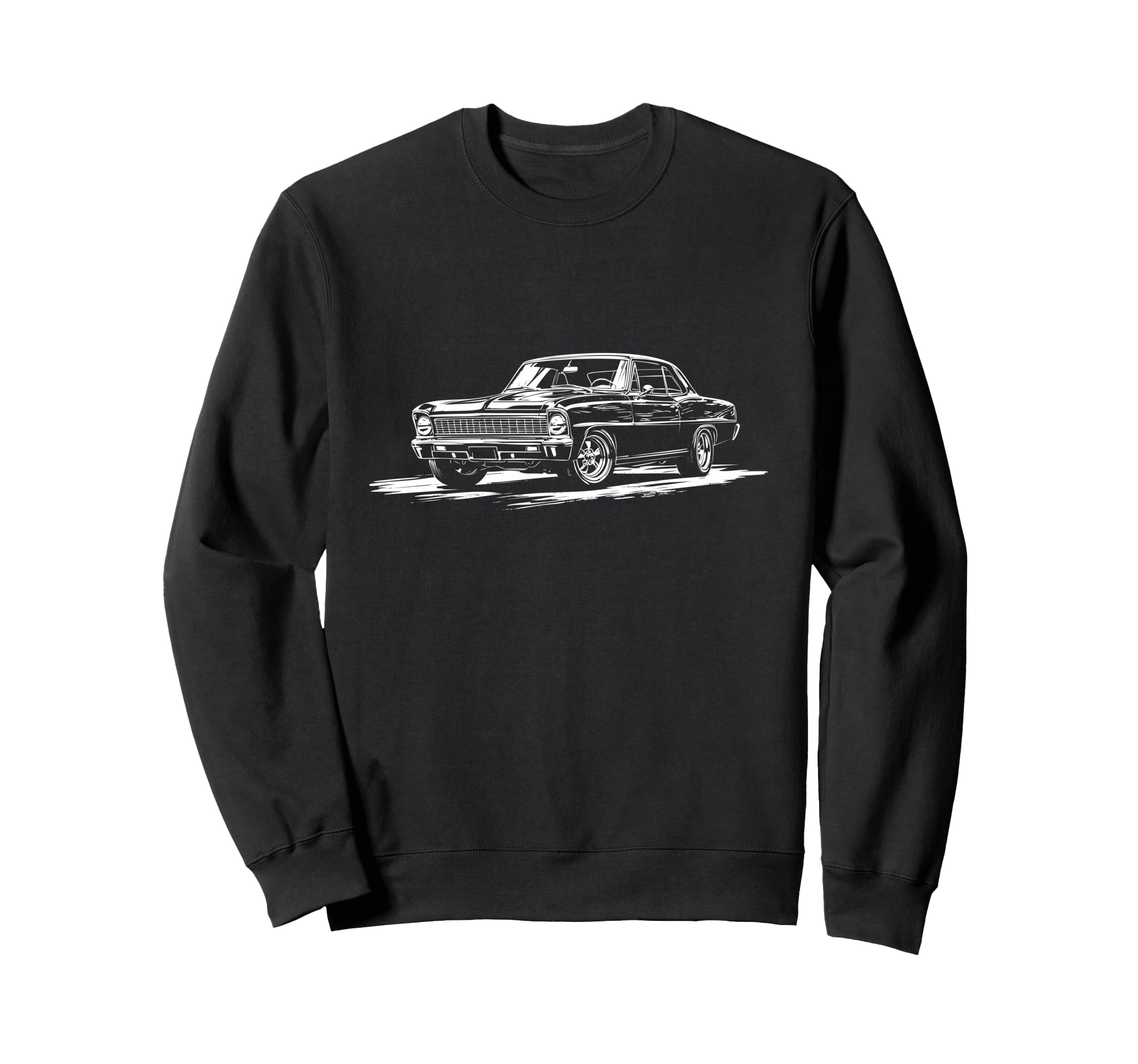 1966 1967 Nova Ss Front Corner Shot Sweatshirt - Streetwear Style Unisex - T-Shirt, Sweatshirt, Hoodie