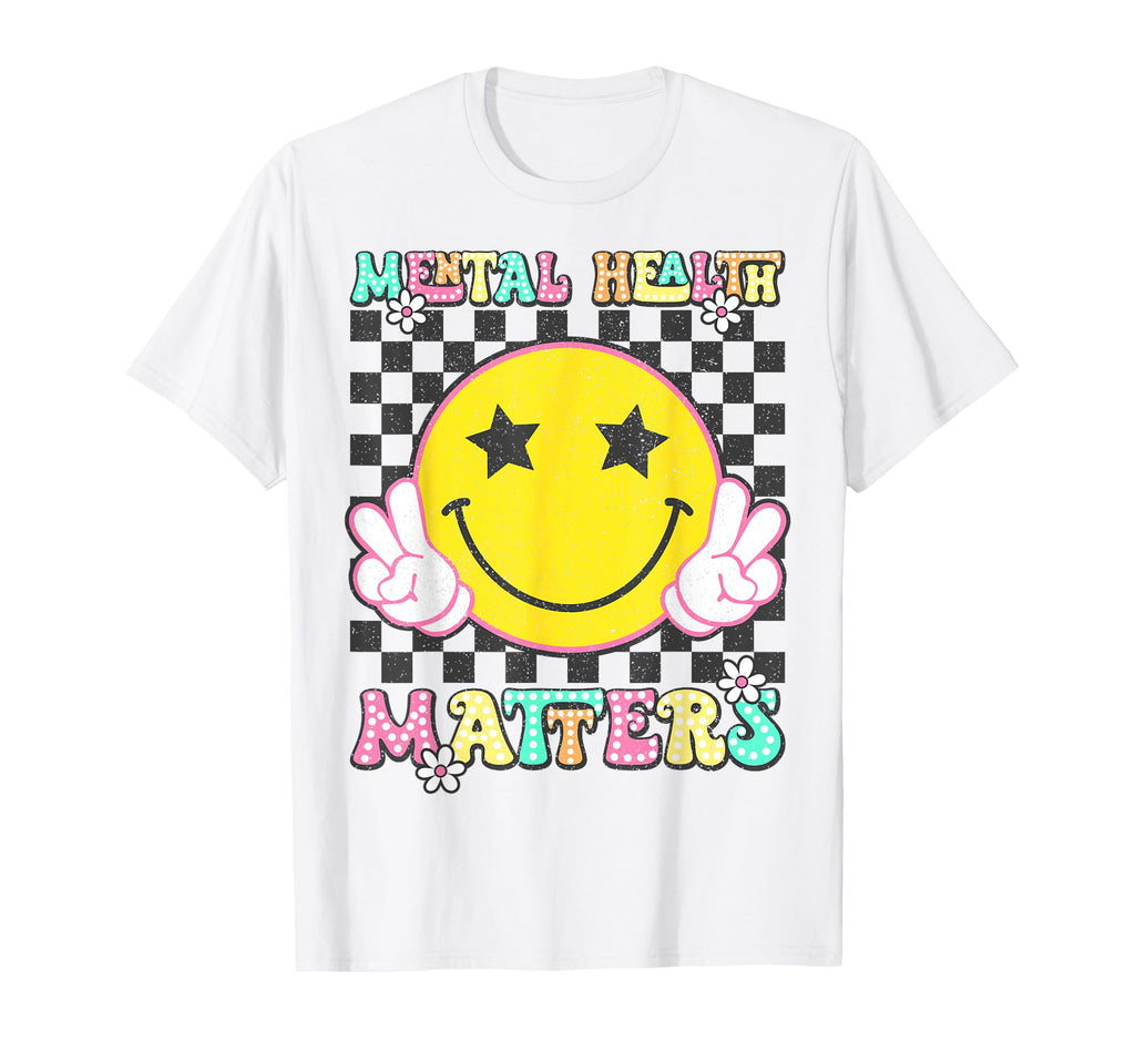 Mental Health Matters Human Brain T-Shirt - Streetwear Style Men Women - T-Shirt, Sweatshirt, Hoodie
