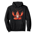 Meditation Lobster Yoga Pose Relaxing Hoodie - Custom Art Print for Adults - T-Shirt, Sweatshirt, Hoodie