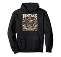 1987 Born 1987 37Th Birthday Motorcycle Hoodie - Minimalist Print Unisex - T-Shirt, Sweatshirt, Hoodie