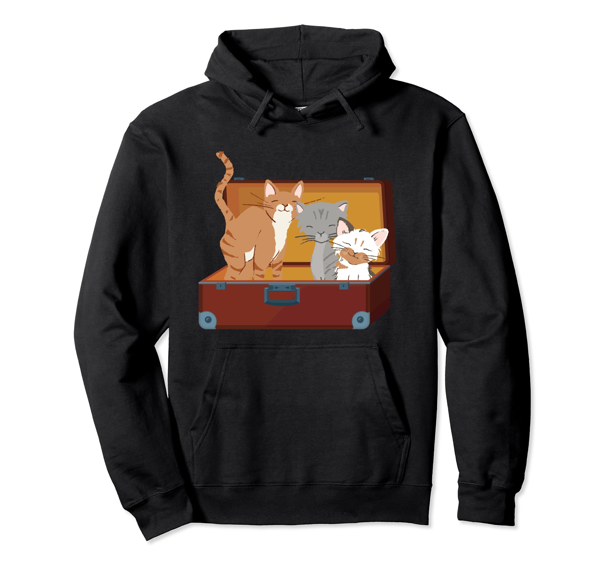 Kitty Expedition Hoodie - Streetwear Style Men Women - T-Shirt, Sweatshirt, Hoodie