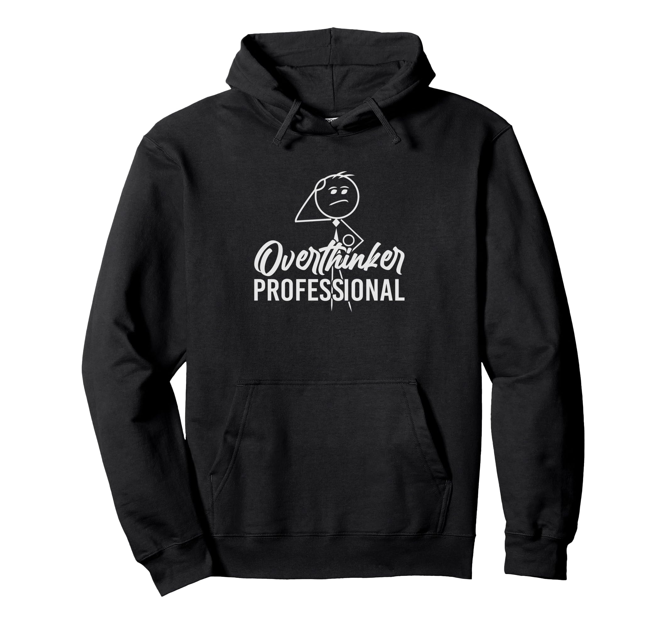 Funny Overthinker Anxious Introvert T-Shirt - Unique Graphic for Adults - T-Shirt, Sweatshirt, Hoodie