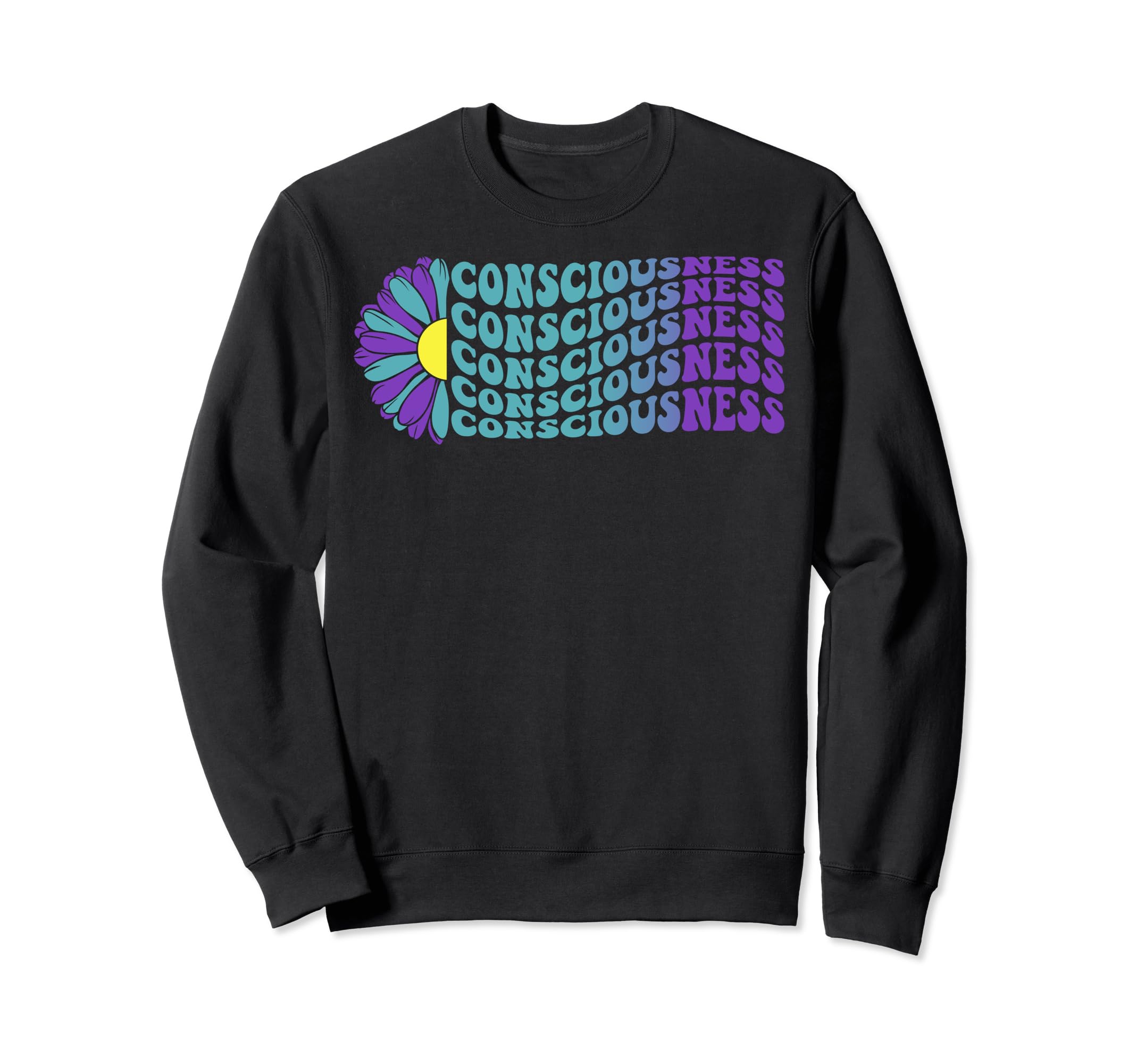 Consciousness Mental Health Sweatshirt - Minimalist Print Men Women - T-Shirt, Sweatshirt, Hoodie