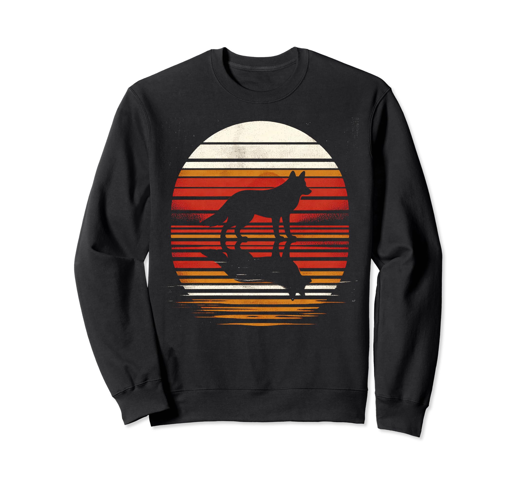 Dingo Sunset Safari 70S Sweatshirt - Casual Everyday Wear Unisex - T-Shirt, Sweatshirt, Hoodie
