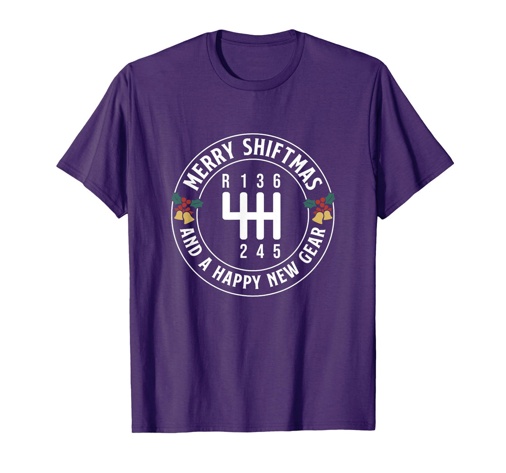 Merry Shiftmas And Happy New Gear Car T-Shirt - Trendy Graphic Men Women - T-Shirt, Sweatshirt, Hoodie