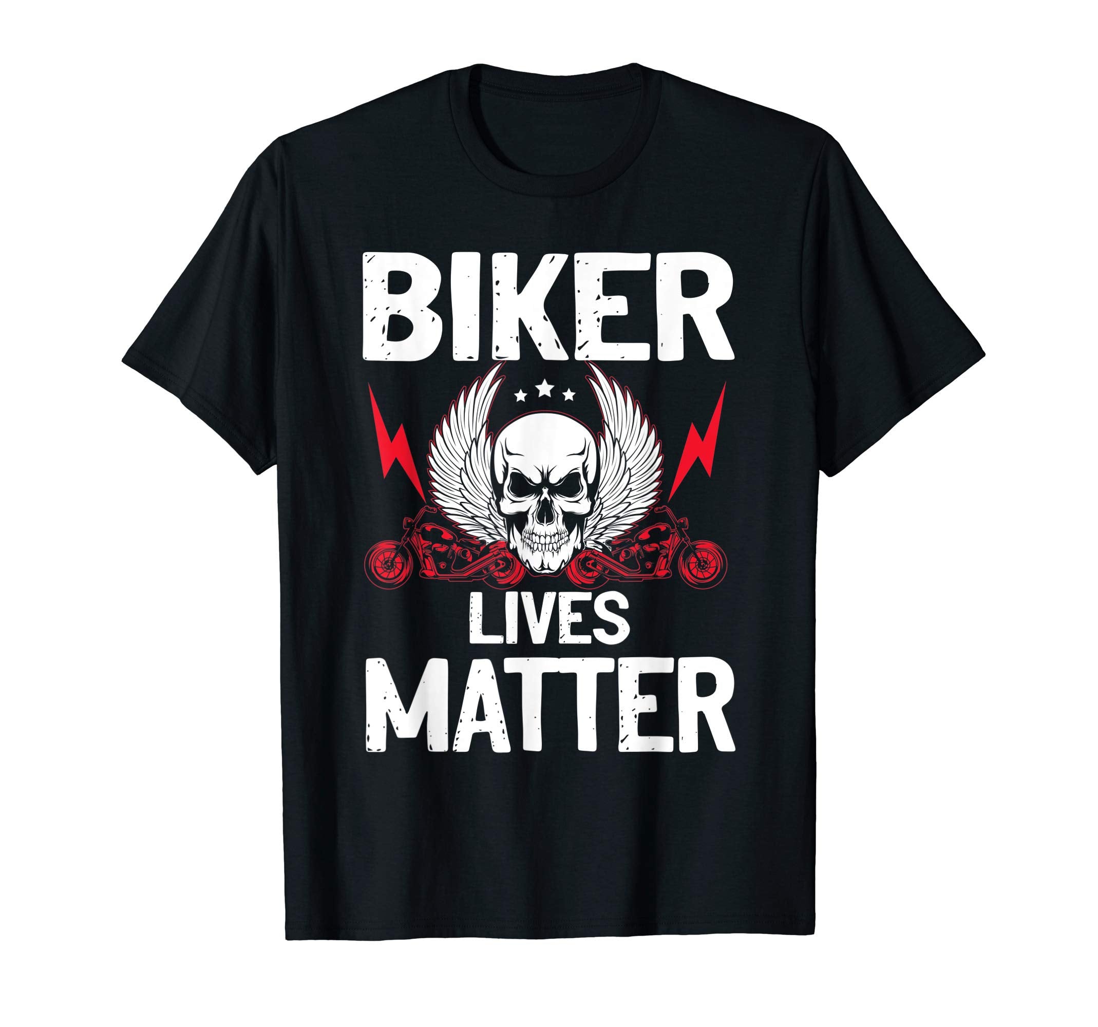 Biker Lives Matter Blm Motorcycle Biker T-Shirt - Graphic Print for Adults - T-Shirt, Sweatshirt, Hoodie