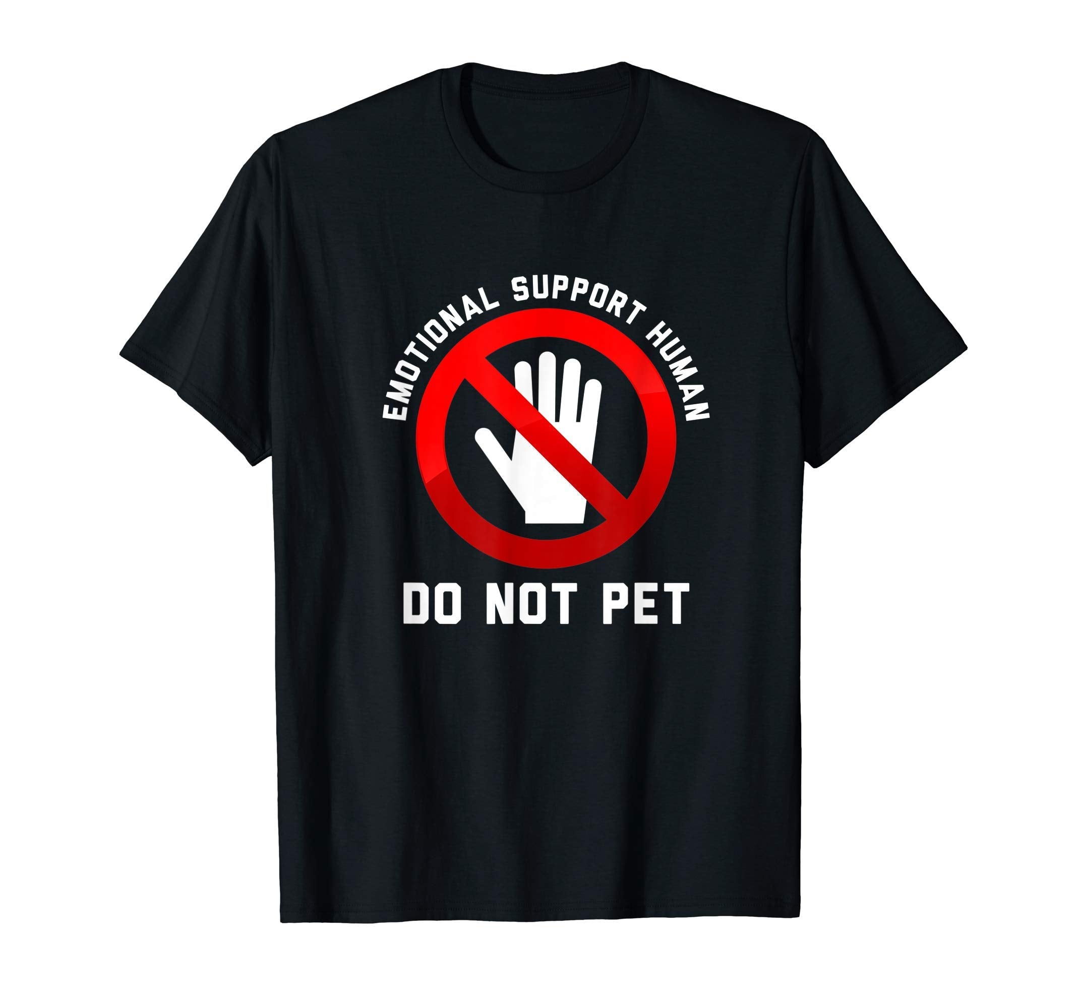 Emotional Support Human Service Dog T-Shirt - Trendy Graphic for Adults - T-Shirt, Sweatshirt, Hoodie