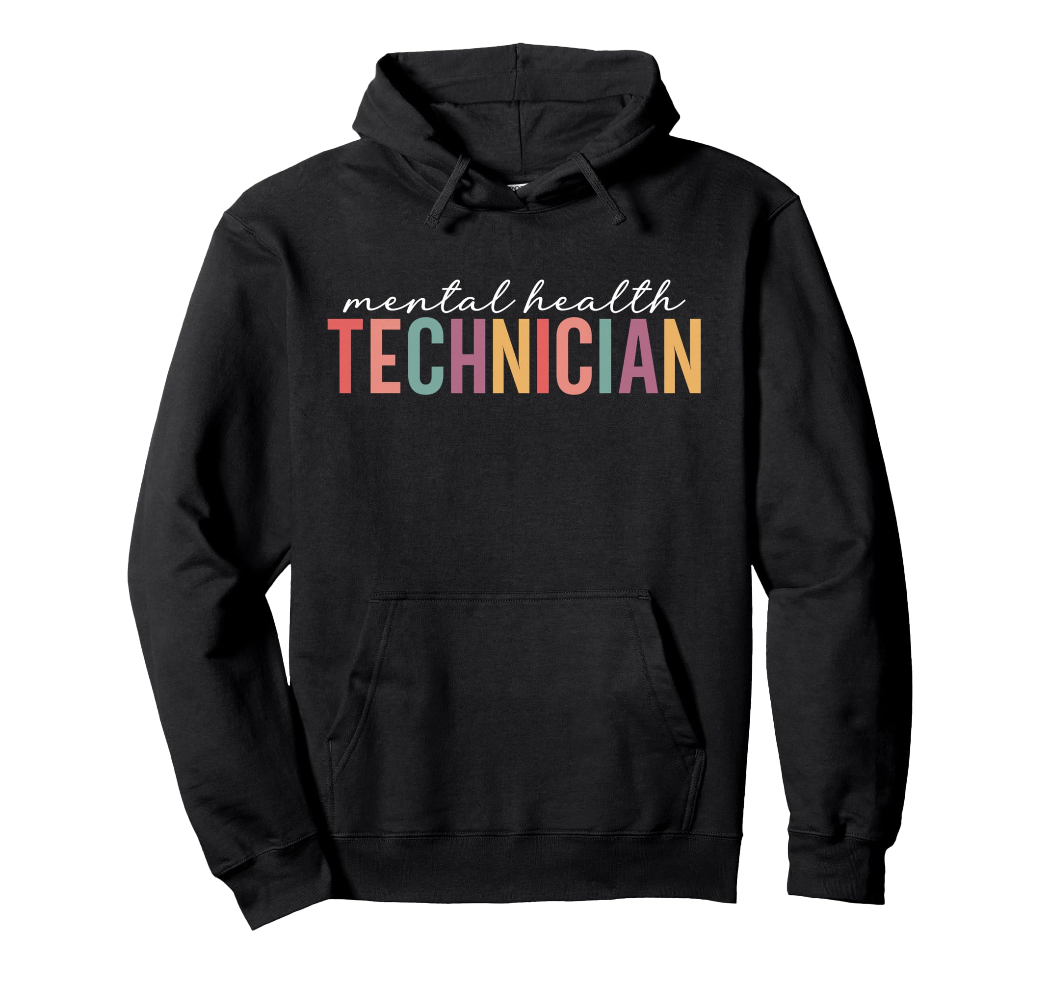 Mental Health Tech Boho Mental Health Hoodie - Custom Art Print Unisex - T-Shirt, Sweatshirt, Hoodie