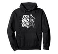Flat Track Motorcycle Racing American Hoodie - Casual Everyday Wear Unisex - T-Shirt, Sweatshirt, Hoodie