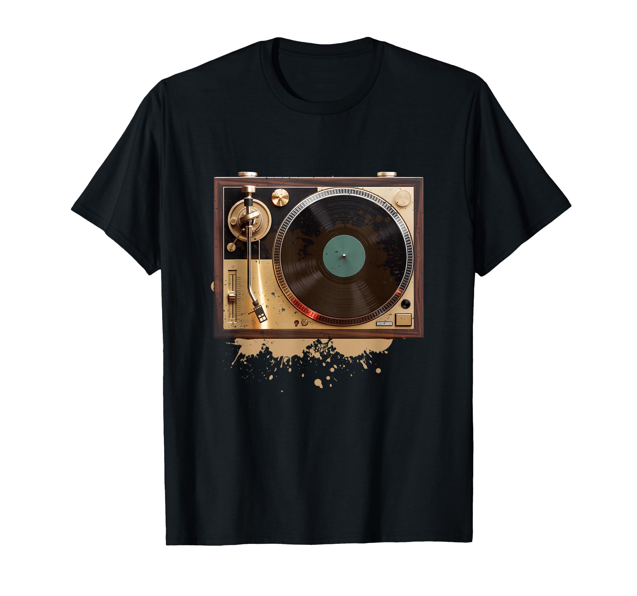 Anatomy Vinyl Record Player Turntable T-Shirt - Streetwear Style Unisex - T-Shirt, Sweatshirt, Hoodie