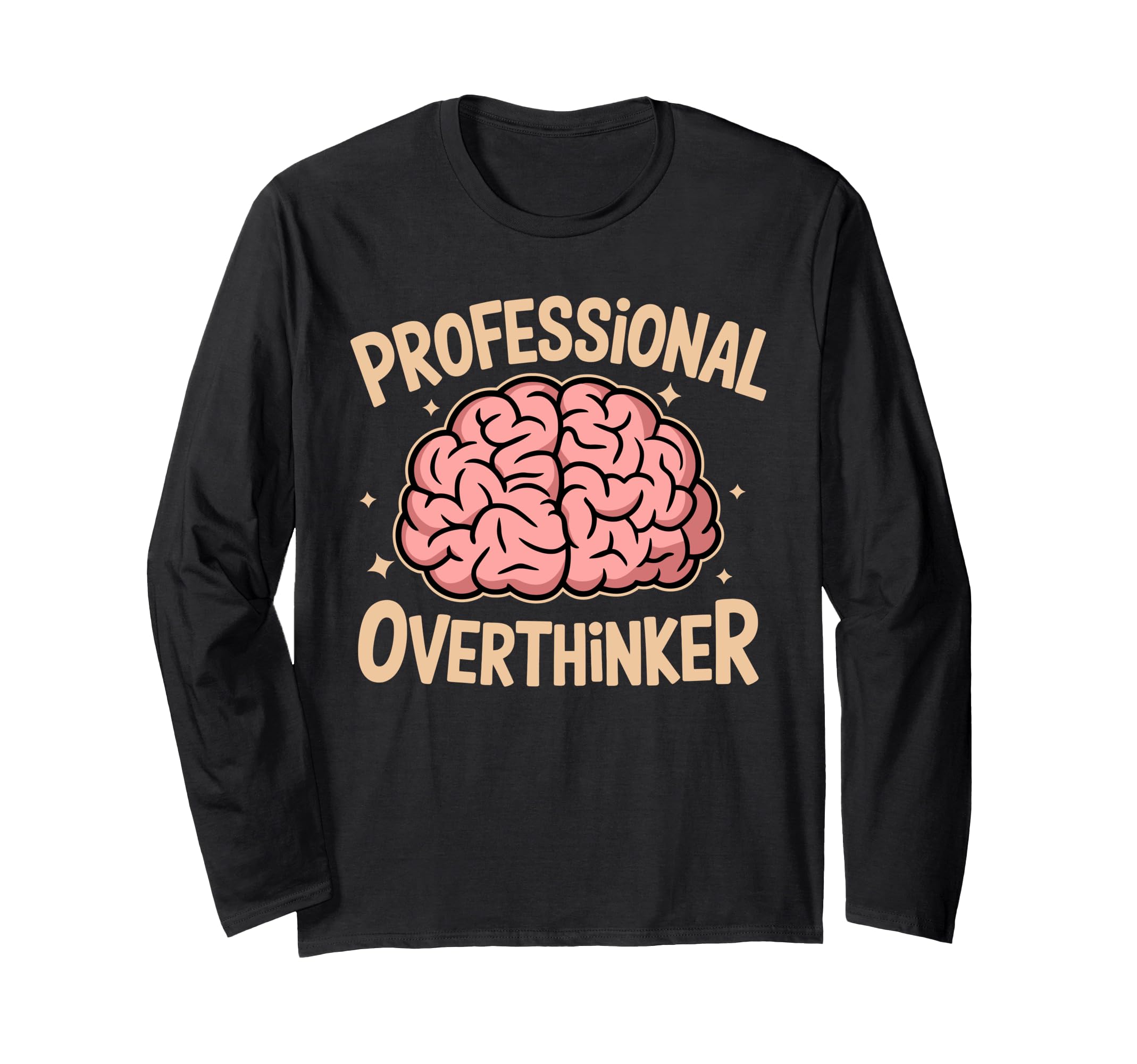 Professional Overthinker Anxiety T-Shirt - Aesthetic Graphic for Adults - T-Shirt, Sweatshirt, Hoodie