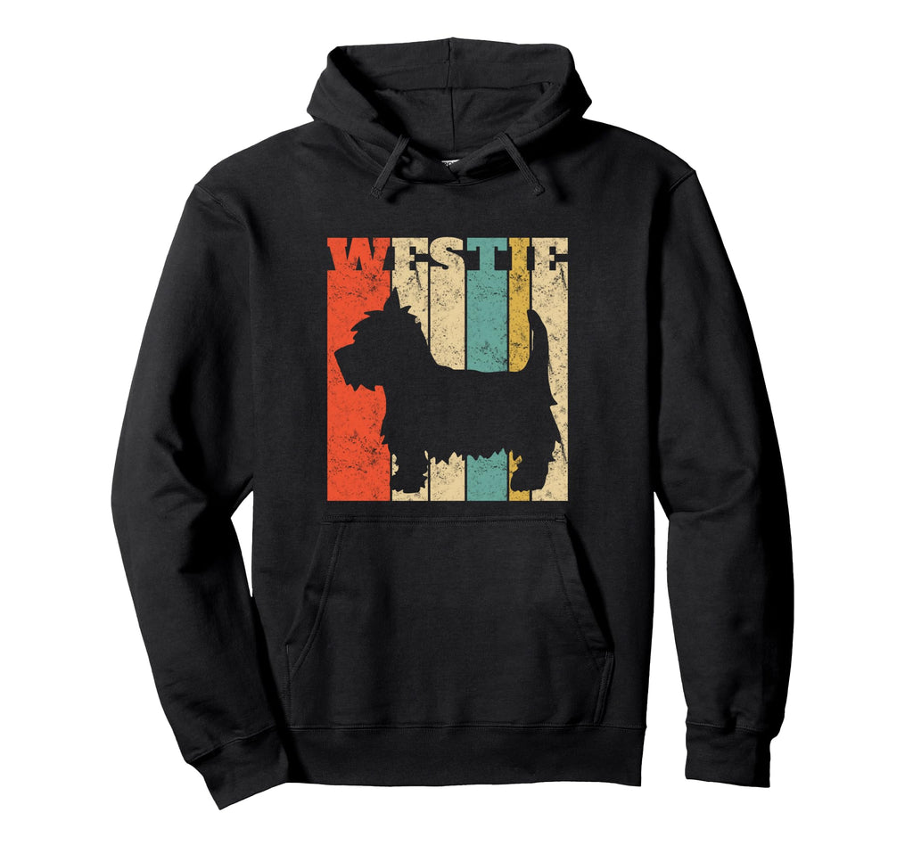 West Highland Terrier Dog Westie Hoodie - Fun Novelty Design Unisex - T-Shirt, Sweatshirt, Hoodie