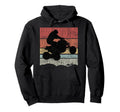 4 Wheeling Flying Atv Quad Rider Hoodie - Trendy Graphic for Adults - T-Shirt, Sweatshirt, Hoodie