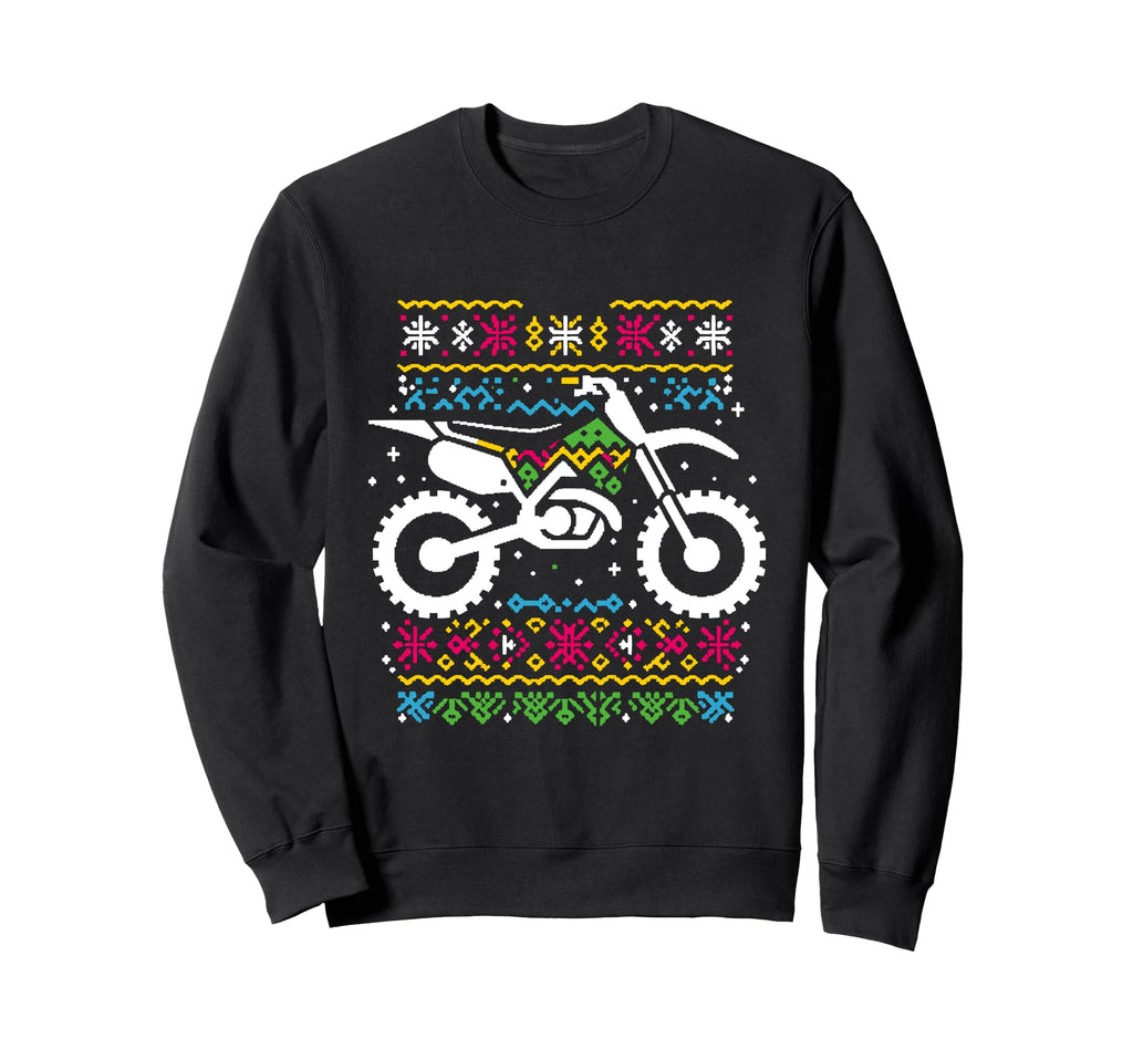 Dirtbike Motorcycle Biker Ugly Sweatshirt - Casual Everyday Wear for Adults - T-Shirt, Sweatshirt, Hoodie