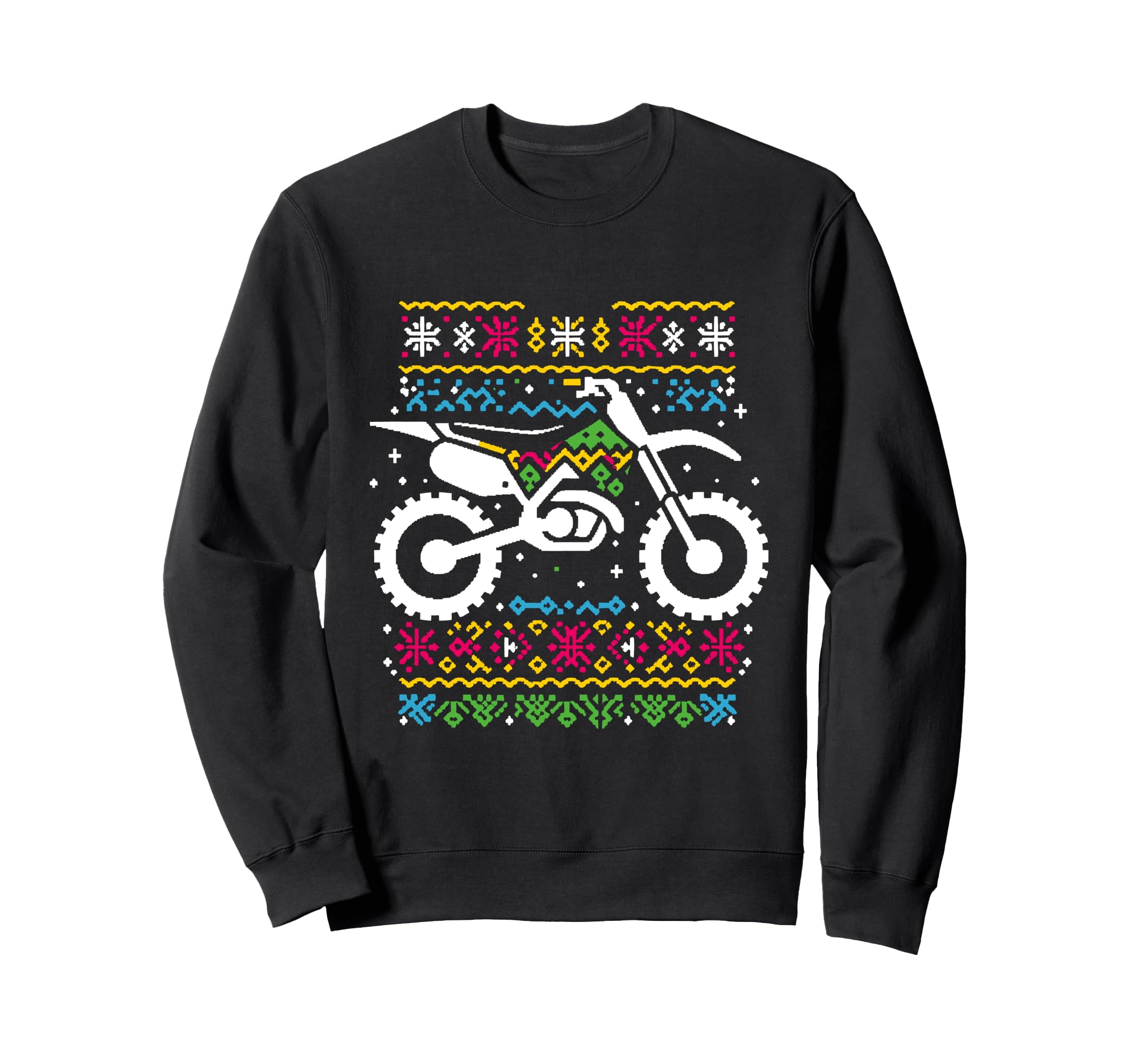 Dirtbike Motorcycle Biker Ugly Sweatshirt - Casual Everyday Wear for Adults - T-Shirt, Sweatshirt, Hoodie