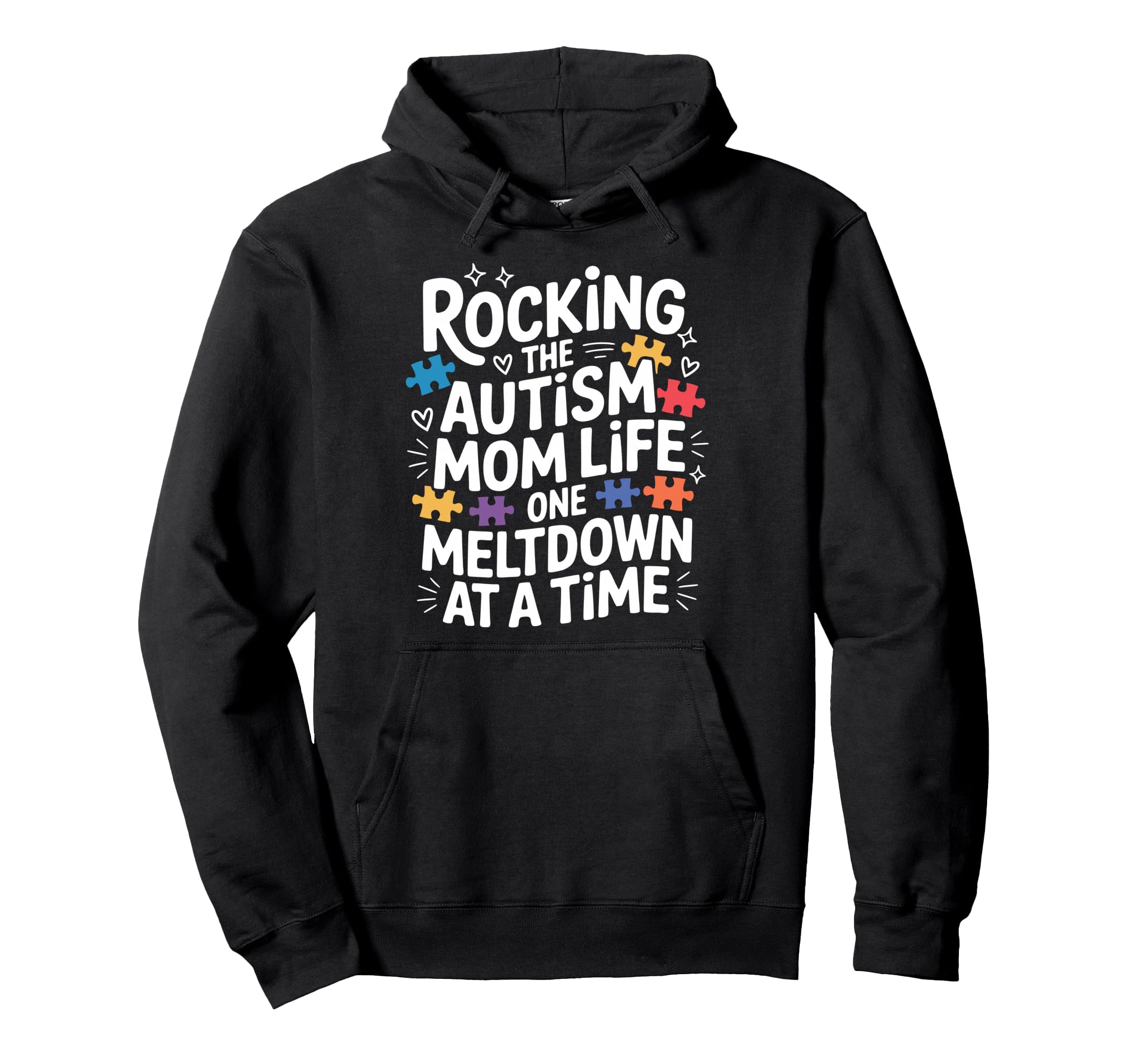 Autism Mom Autism Dad Autistic Child Hoodie - Aesthetic Graphic Unisex - T-Shirt, Sweatshirt, Hoodie