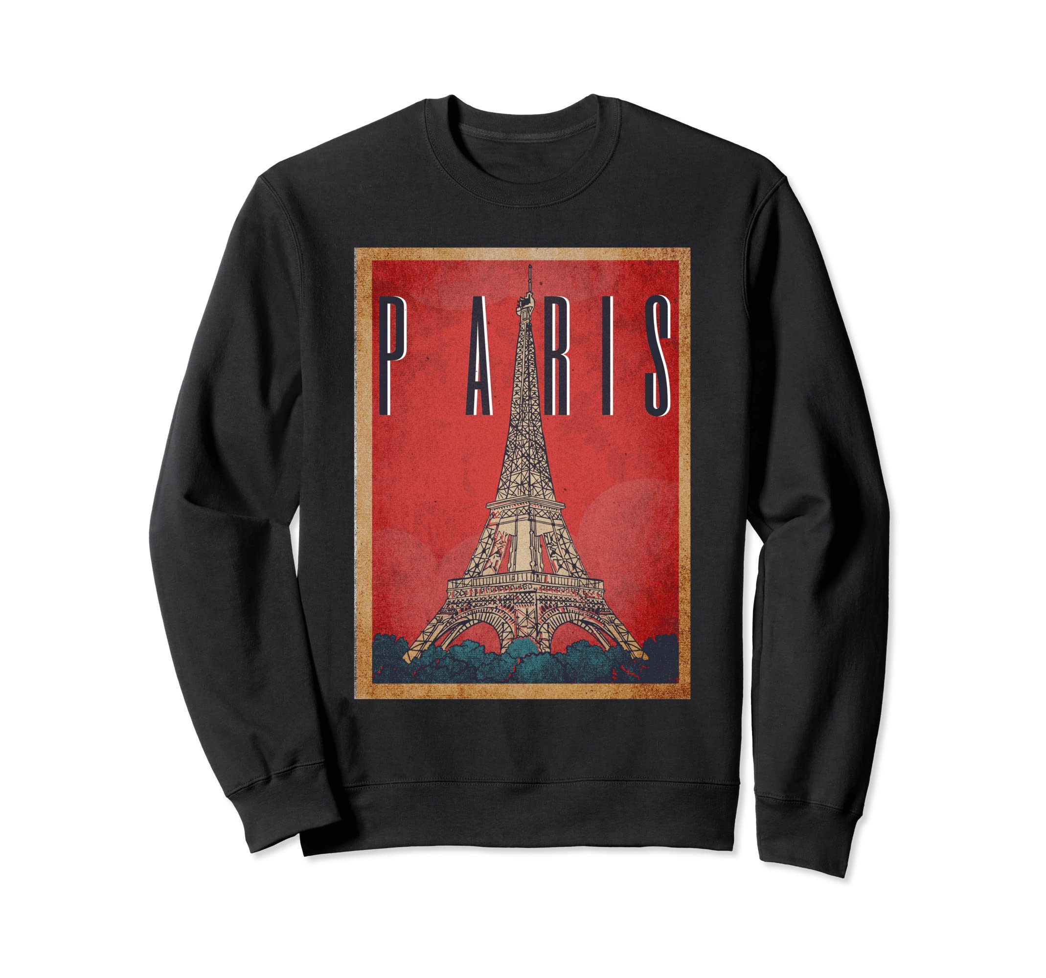 European Travel Paris Sweatshirt - Casual Everyday Wear for Adults - T-Shirt, Sweatshirt, Hoodie