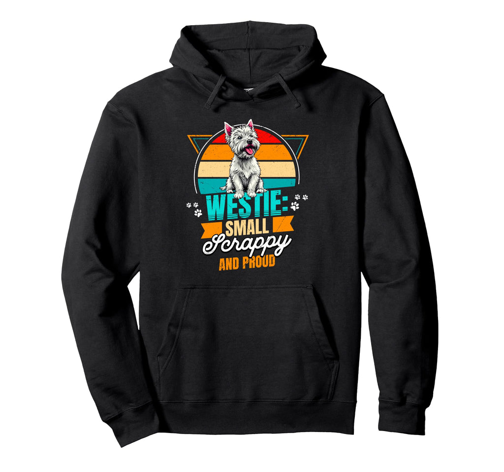 Westie Dog Lover Funny West Highland Hoodie - Trendy Graphic for Adults - T-Shirt, Sweatshirt, Hoodie