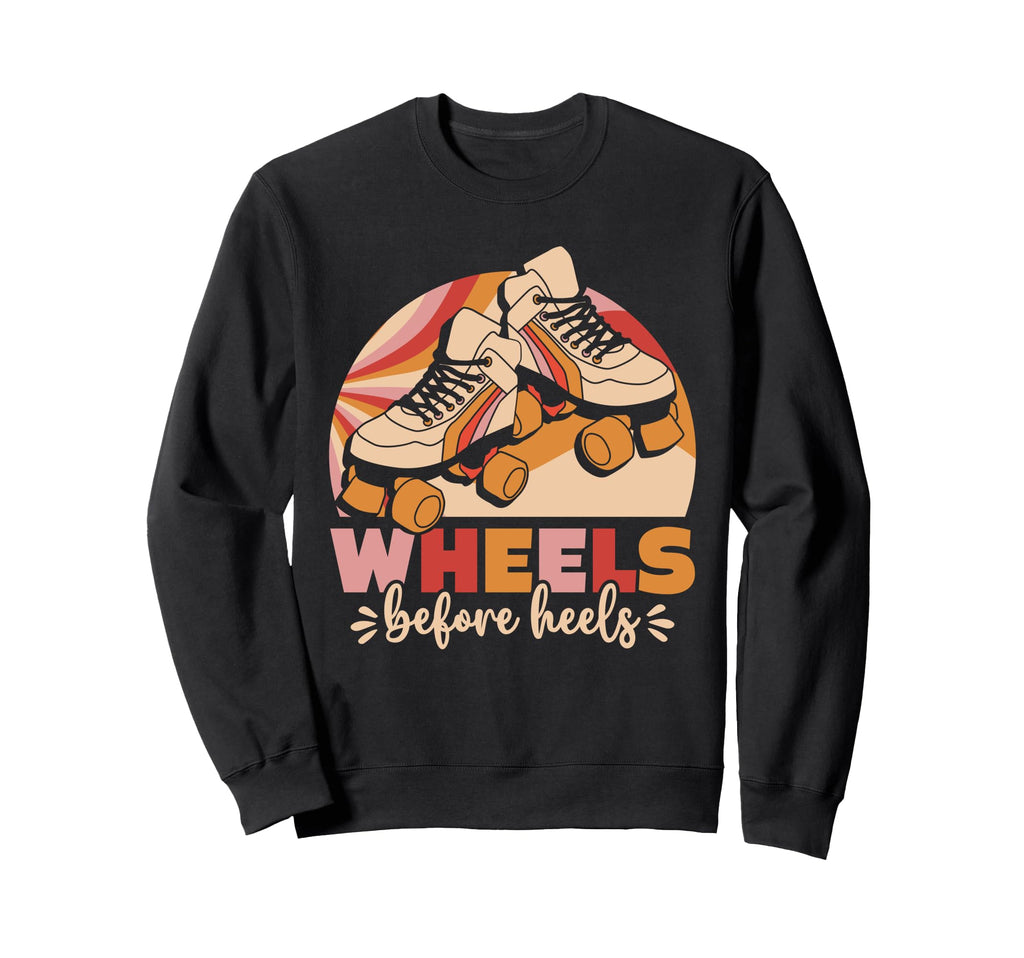 90S Roller Skating Wheels Before Sweatshirt - Custom Art Print for Adults - T-Shirt, Sweatshirt, Hoodie