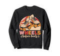 90S Roller Skating Wheels Before Sweatshirt - Custom Art Print for Adults - T-Shirt, Sweatshirt, Hoodie