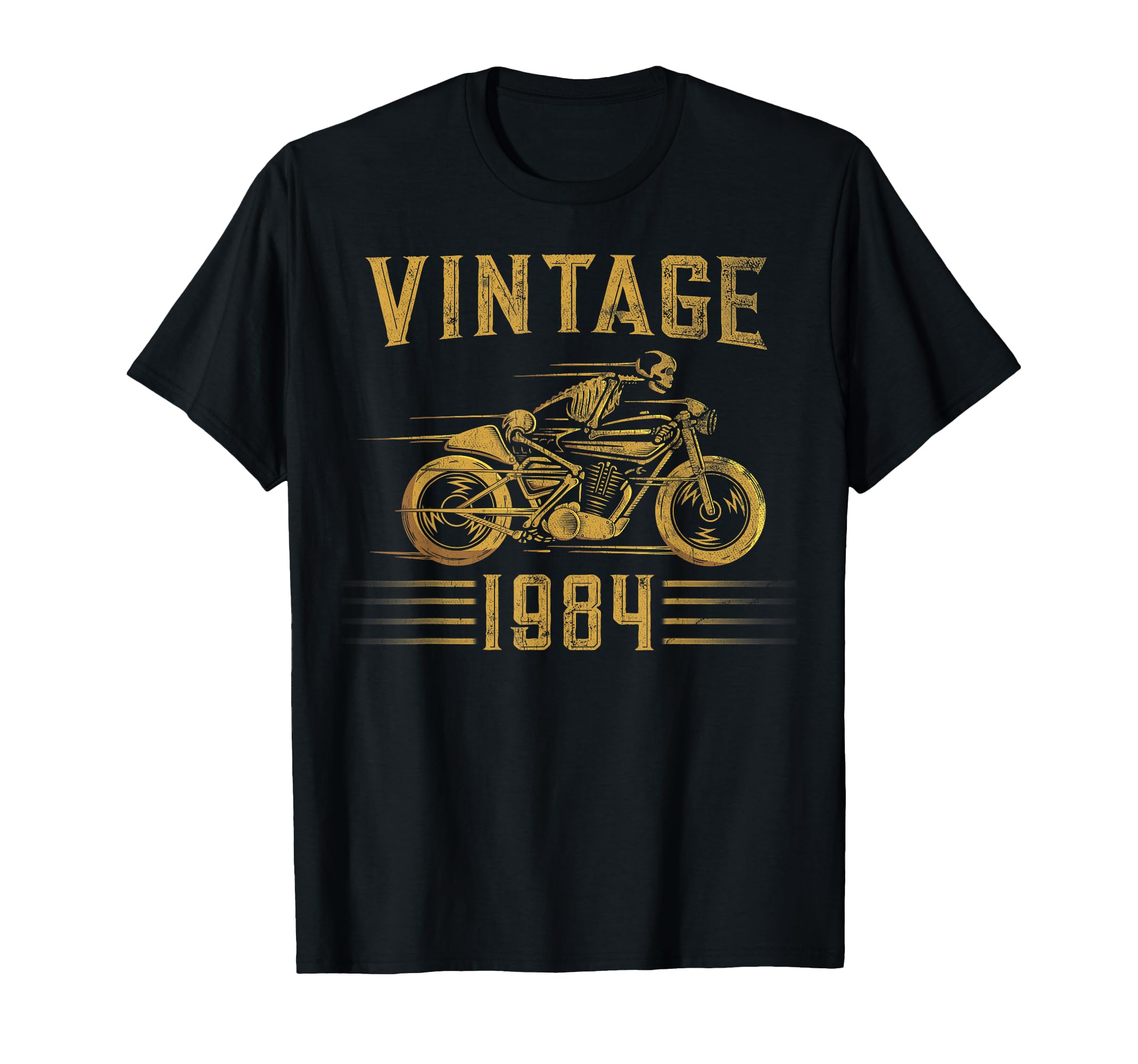 1984 Biker Motorcycle T-Shirt - Custom Art Print Men Women - T-Shirt, Sweatshirt, Hoodie