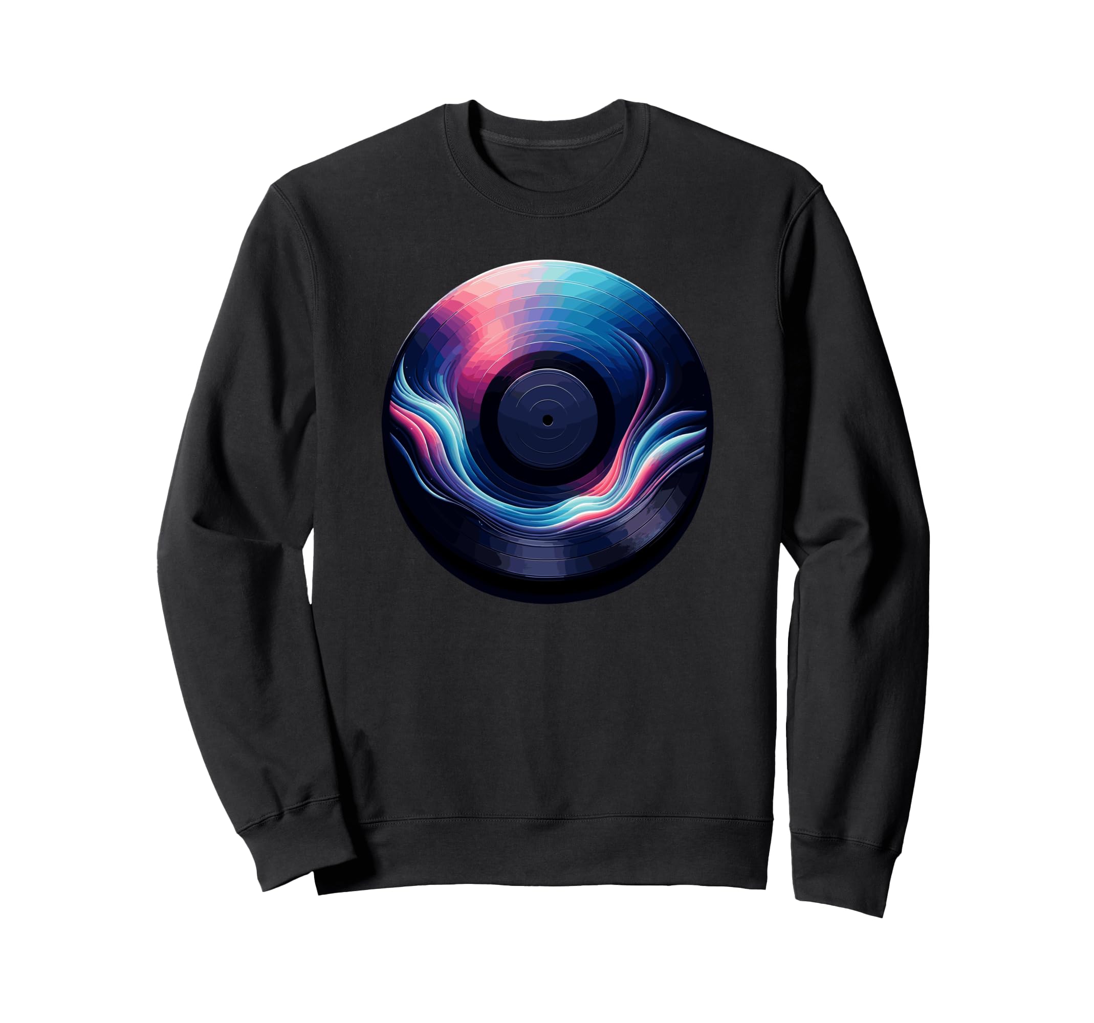 Music Vinyl Record Lover Gifts Hoodie - Custom Art Print Men Women - T-Shirt, Sweatshirt, Hoodie
