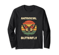 Antisocial Butterfly T-Shirt - Custom Art Print for Adults - T-Shirt, Sweatshirt, Hoodie