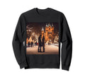 Victorian Lovers Skating Art Sweatshirt - Custom Art Print Unisex - T-Shirt, Sweatshirt, Hoodie
