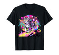 Cat Synthwave 80S Aesthetic T-Shirt - Aesthetic Graphic Men Women - T-Shirt, Sweatshirt, Hoodie