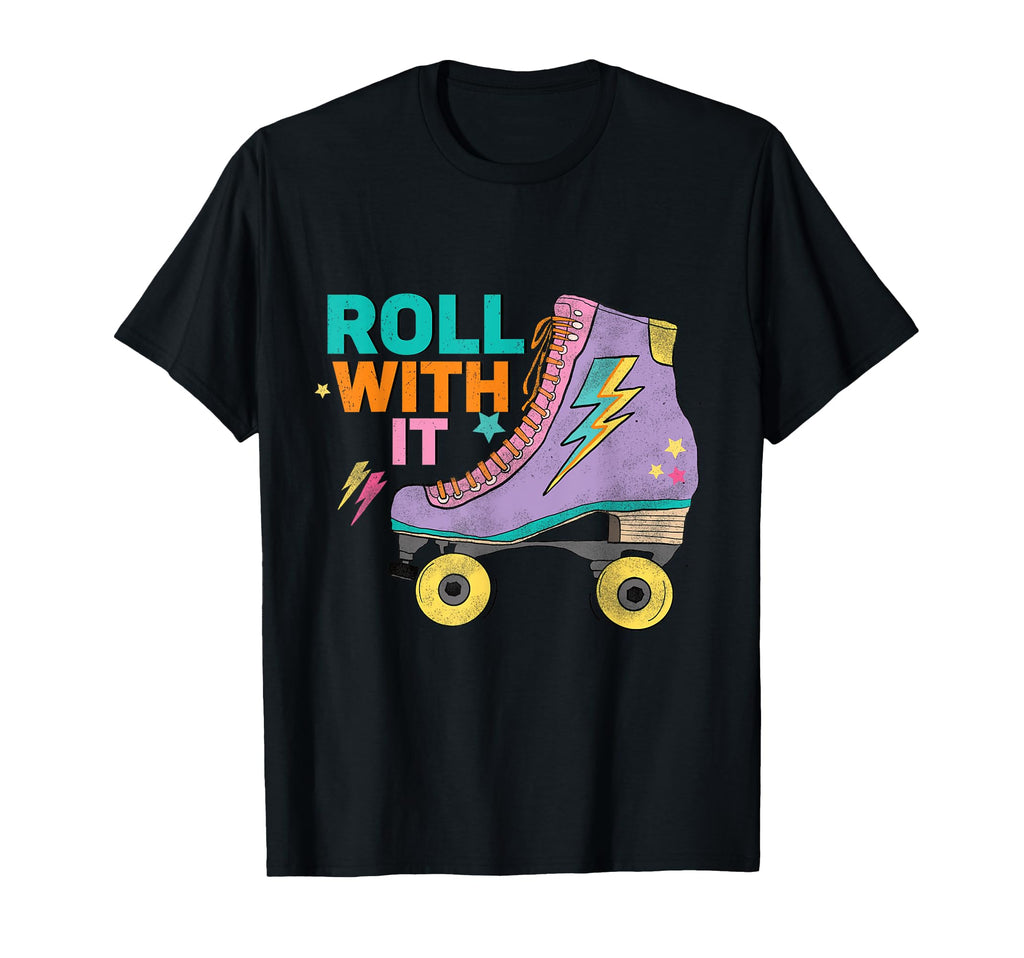 Rollerskates 80S Derby Roller Skating Teen T-Shirt - Trendy Graphic Unisex - T-Shirt, Sweatshirt, Hoodie