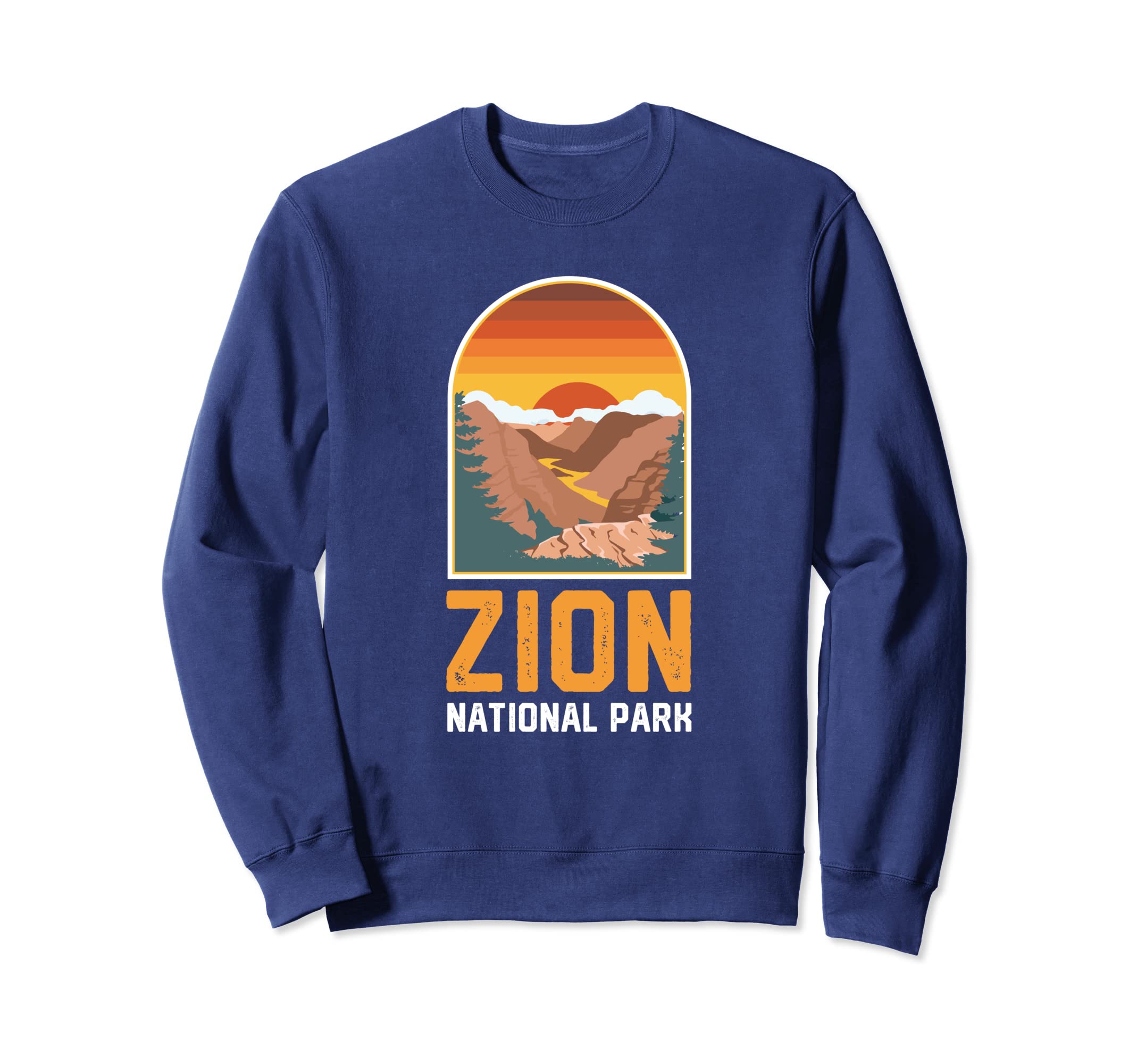 Zion National Park Sunset Sweatshirt - Custom Art Print for Adults - T-Shirt, Sweatshirt, Hoodie