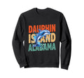 Dauphin Island Alabama Typography Sweatshirt - Custom Art Print Unisex - T-Shirt, Sweatshirt, Hoodie