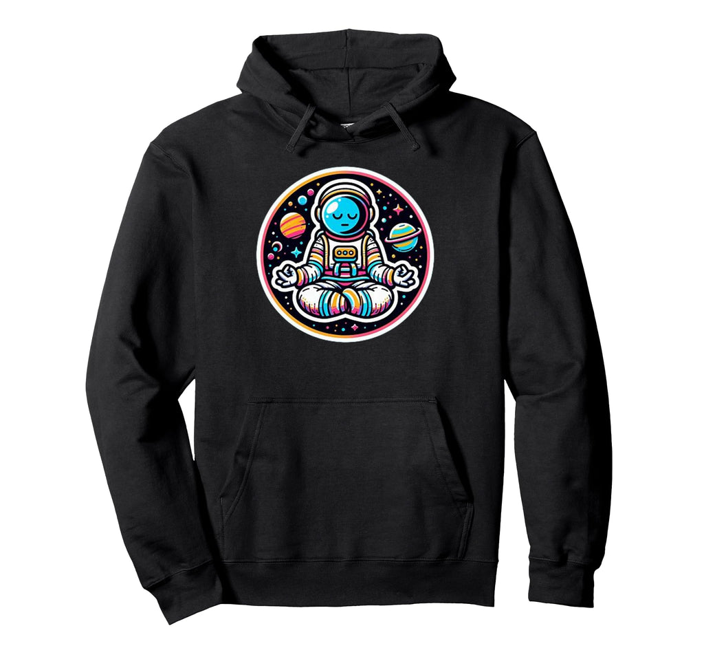 Moon Phase Mindfulness Relaxation Hoodie - Fun Novelty Design Men Women - T-Shirt, Sweatshirt, Hoodie
