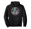 Moon Phase Mindfulness Relaxation Hoodie - Fun Novelty Design Men Women - T-Shirt, Sweatshirt, Hoodie