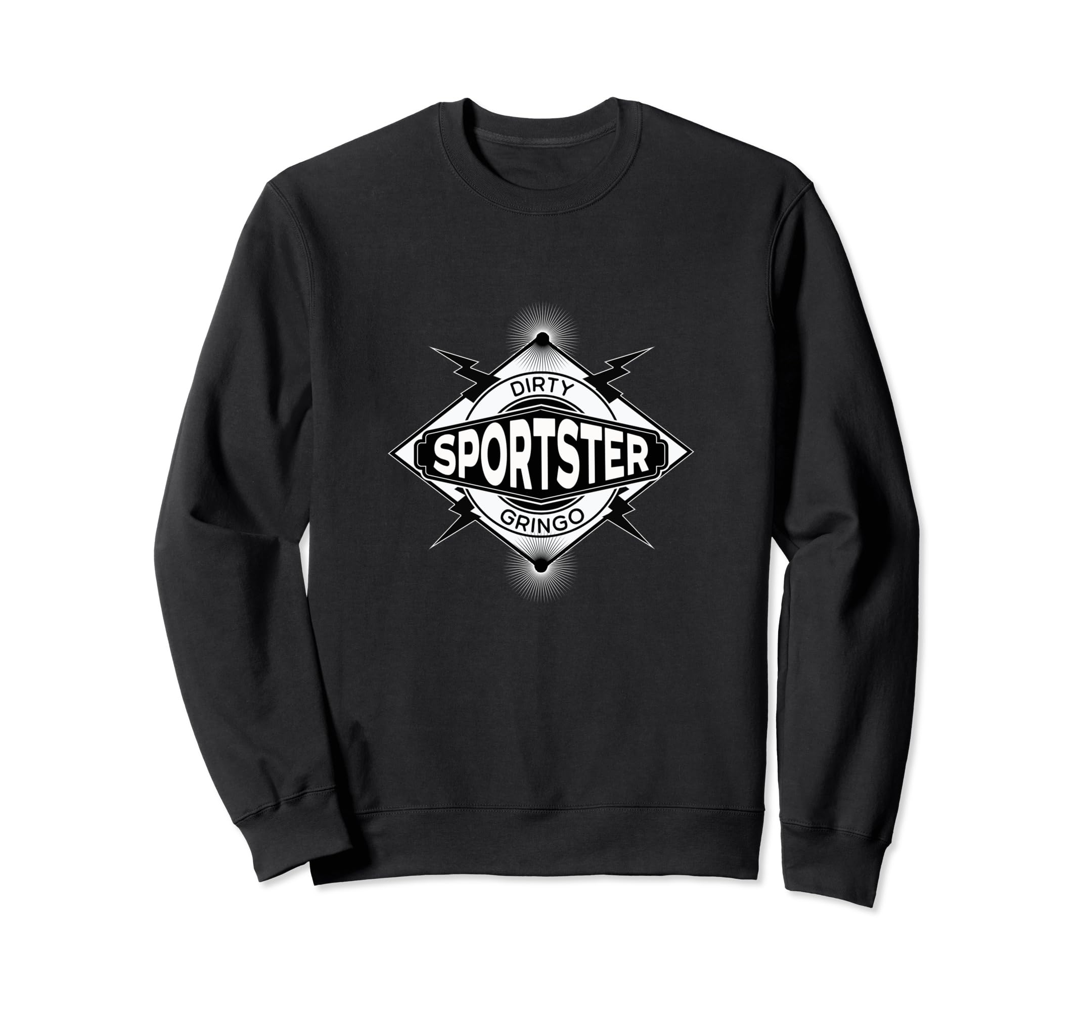 Dirty Gringo Sportster Motorcycle Sweatshirt - Aesthetic Graphic for Adults - T-Shirt, Sweatshirt, Hoodie