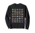 Car Pattern Car Art Car Lovers Sweatshirt - Aesthetic Graphic Men Women - T-Shirt, Sweatshirt, Hoodie
