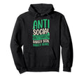 Antisocial Butterfly Rarely Seen Rarely Hoodie - Unique Graphic Men Women - T-Shirt, Sweatshirt, Hoodie