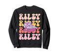 Riley Name Roller Skating Hobby Sweatshirt - Streetwear Style for Adults - T-Shirt, Sweatshirt, Hoodie