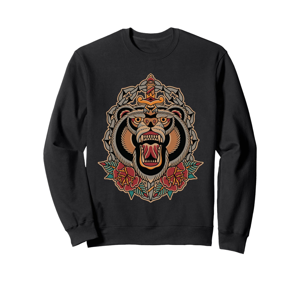 American Traditional Tattoo Sweatshirt - Fun Novelty Design Men Women - T-Shirt, Sweatshirt, Hoodie
