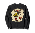 Funny Moose Roller Skates Moose Sweatshirt - Streetwear Style Unisex - T-Shirt, Sweatshirt, Hoodie