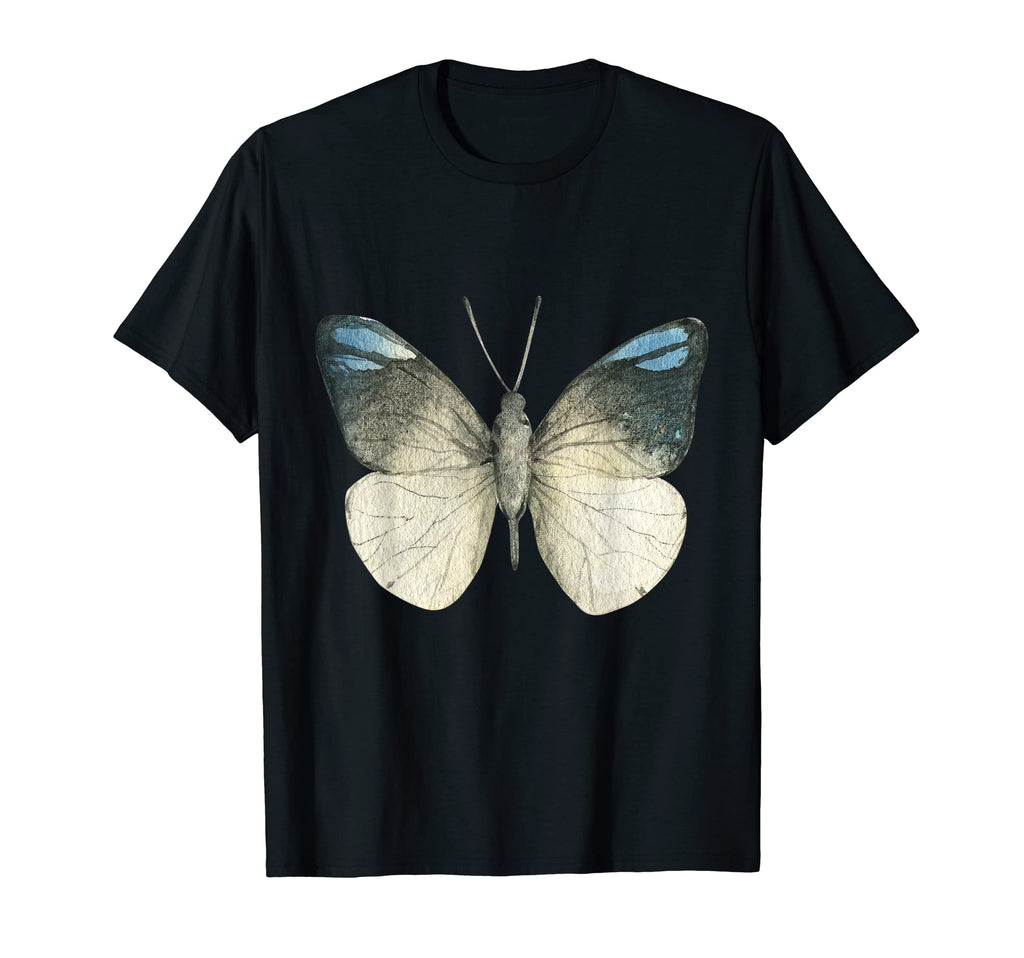 Watercolor Moth Goth Horror Antisocial T-Shirt - Graphic Print for Adults - T-Shirt, Sweatshirt, Hoodie
