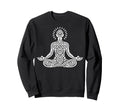 Meditative Figure Spiritual Yoga Sweatshirt - Streetwear Style Men Women - T-Shirt, Sweatshirt, Hoodie