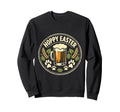 Hoppy Easter Funny Beer Pun Brewery Sweatshirt - Trendy Graphic Men Women - T-Shirt, Sweatshirt, Hoodie