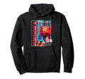 Fukuoka City 80S Synthwave Lampion Hoodie - Custom Art Print Men Women - T-Shirt, Sweatshirt, Hoodie