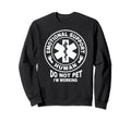 Emotional Support Human Do Not Pet Im Sweatshirt - Unique Graphic Unisex - T-Shirt, Sweatshirt, Hoodie
