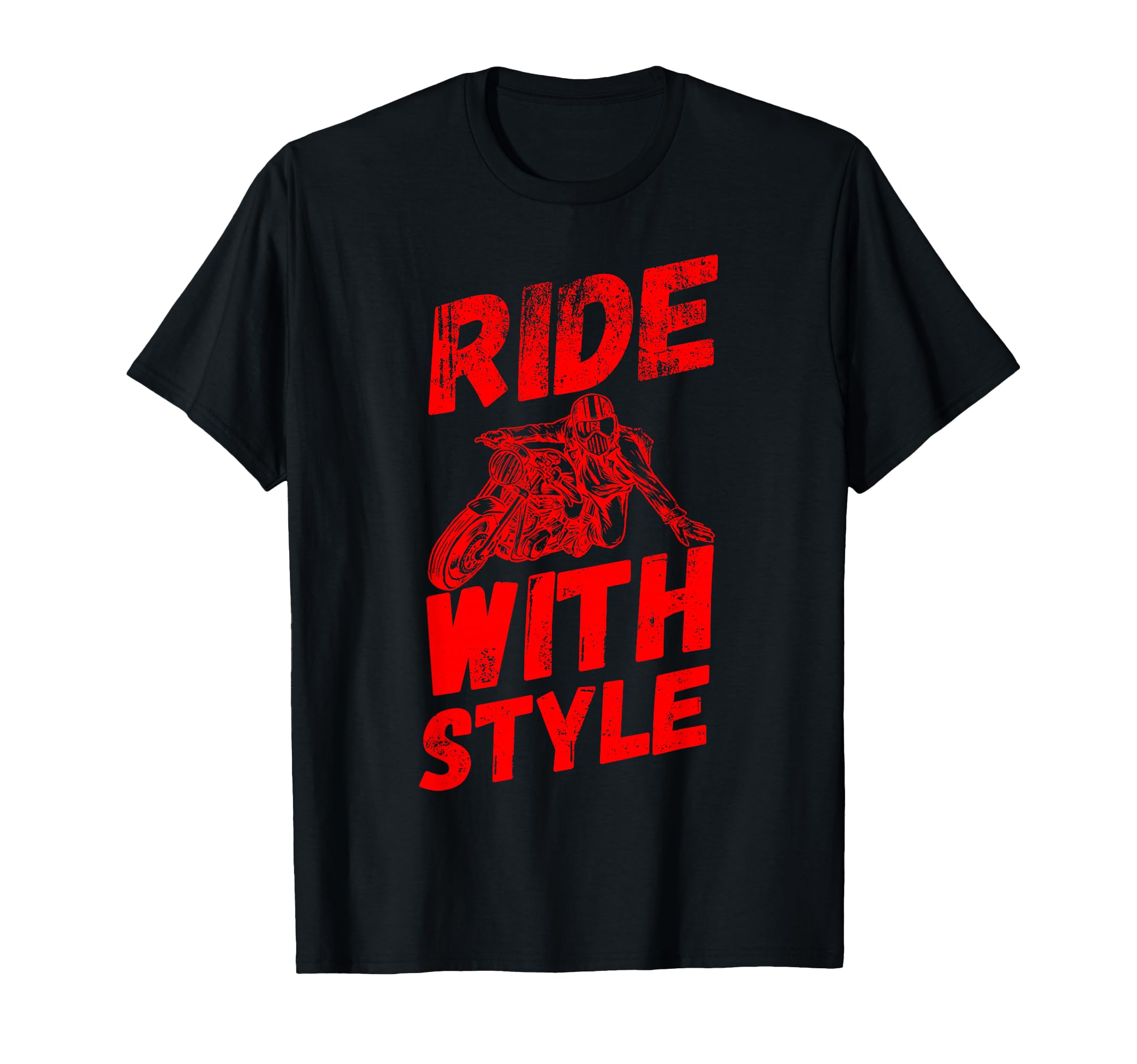 Ride Motorcycle Fans T-Shirt - Casual Everyday Wear for Adults - T-Shirt, Sweatshirt, Hoodie